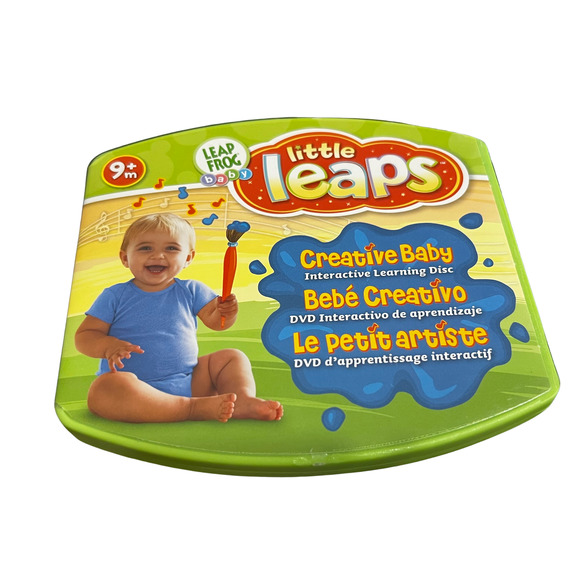 Leap Frog Little Leaps- Creative Baby Disney Interactive Disc DVD 9+ Months - Picture 1 of 2